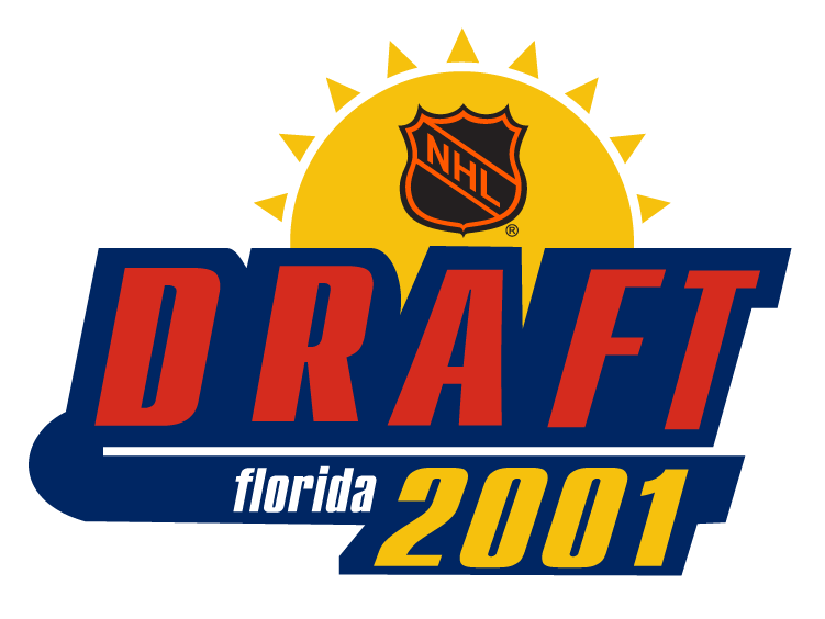 NHL Draft 2001 Primary Logo iron on heat transfer